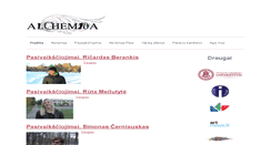 Desktop Screenshot of alchemija.tv